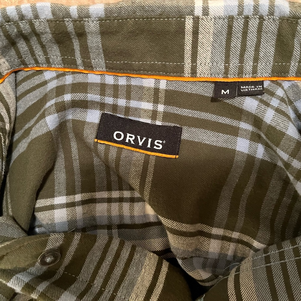 Orvis Performance Tech Flannel. Size Medium - image 6